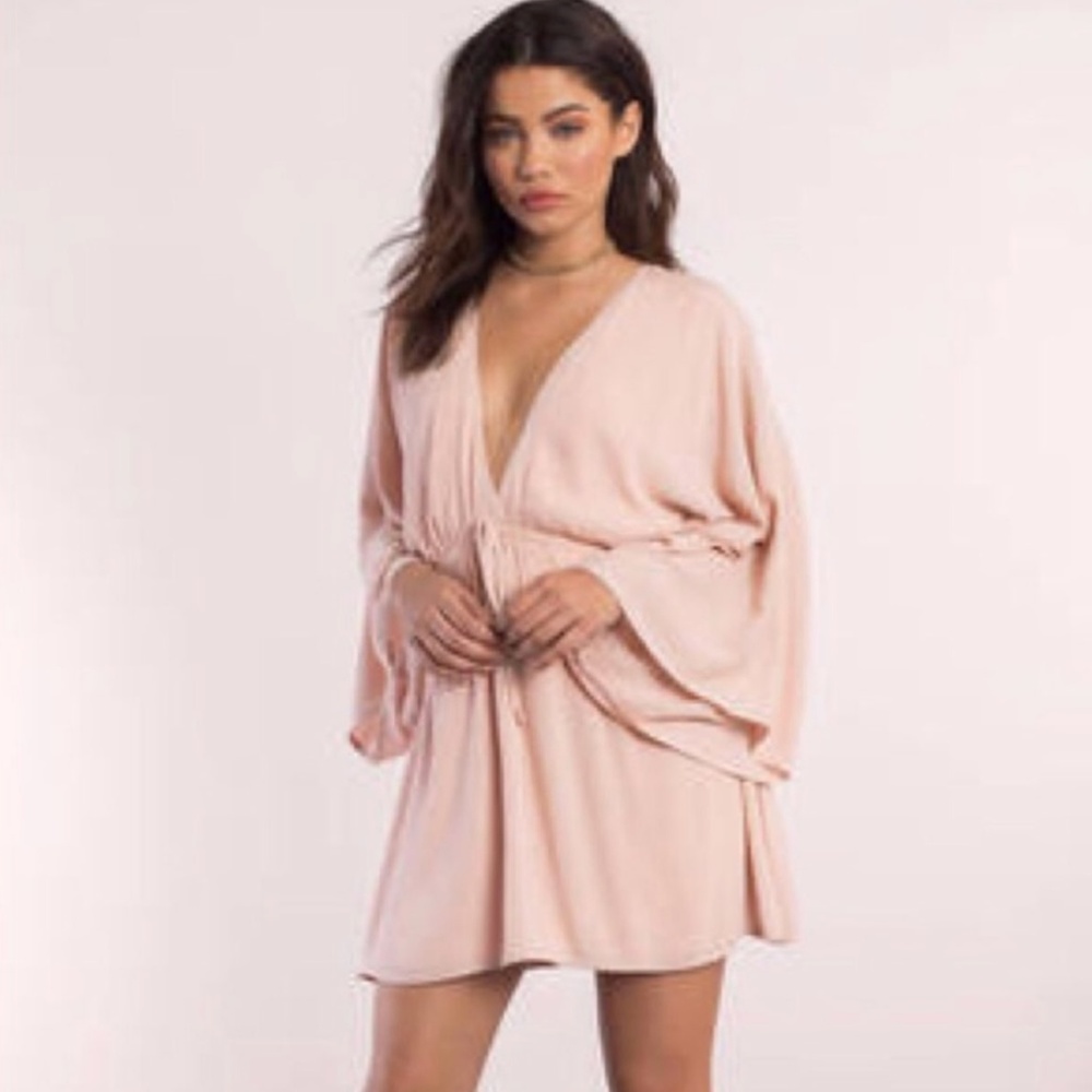 Light Pink Boho Tobi Dress